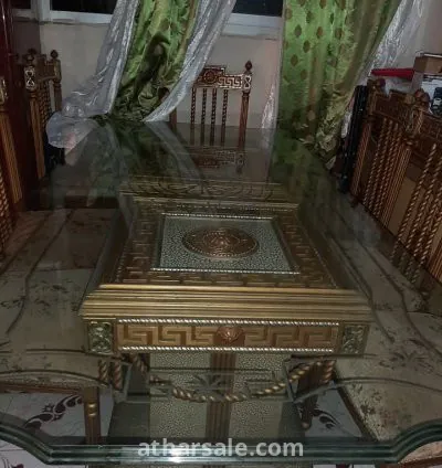 سفره فرزاتشي كامله كلها خشب زان 14