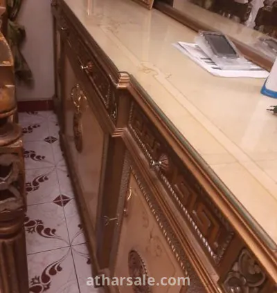 سفره فرزاتشي كامله كلها خشب زان 5