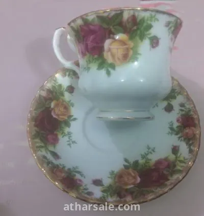 طقم صيني المالكي رويال البرت الأصلي 3