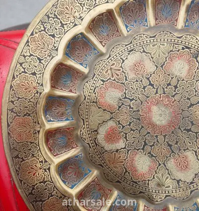 صينيات نحاسية بلمسات مغربية تقليدية عريقة