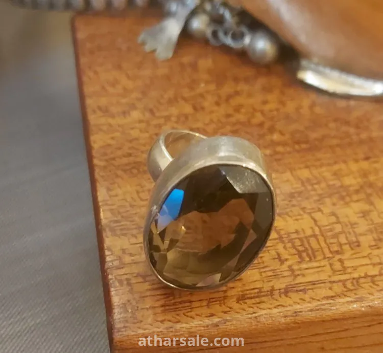 خاتم سترين دخاني قديم