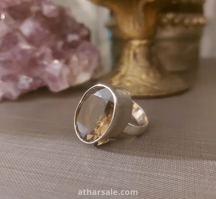 خاتم سترين دخاني قديم