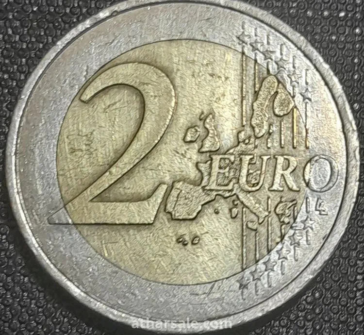 2 يورو فرنسى خطأ سك