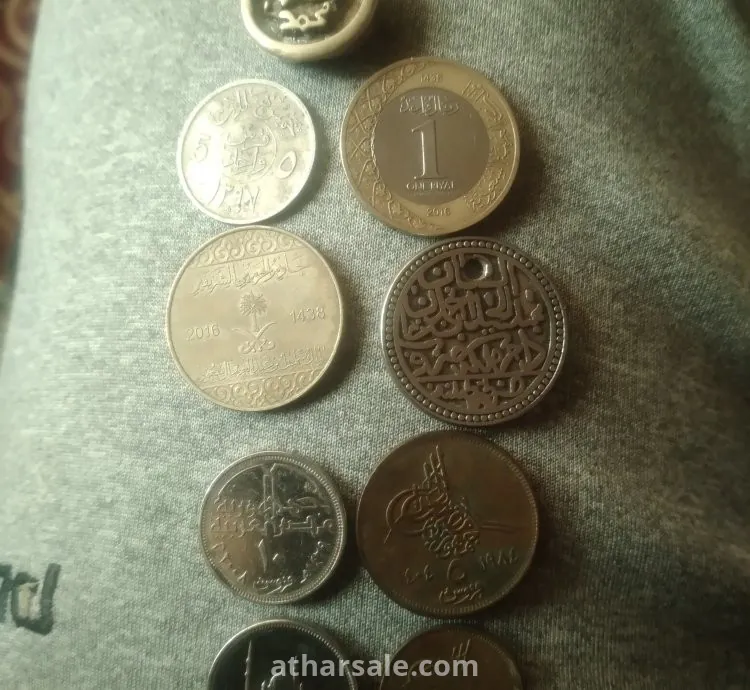 عملات وختم خاتم الرسول علية افضل الصلاة والسلام