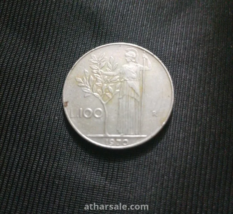 عمله قديمه فئه ١٠٠ ليره بتاريخ ١٩٧٠