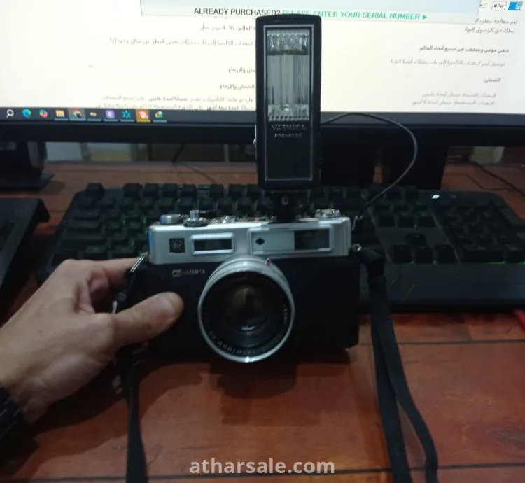 كاميرا ياشيكا إلكترو 35 GSN للبيع بحالة ممتازة