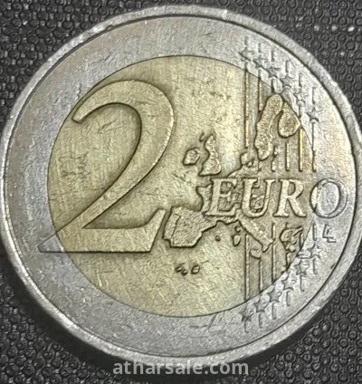 2 يورو فرنسى خطأ سك