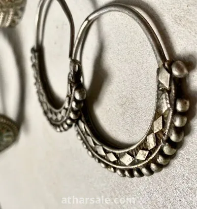 مصوغات فضية لها اكثر من خمسون عاما