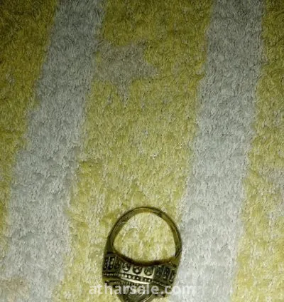 خاتم نادر علي شكل المسجد الاقصي