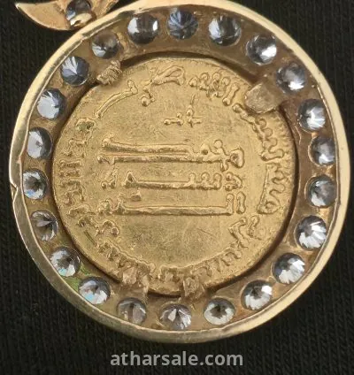 دينار عباسي ذهبي بداية سنة ١٧٠