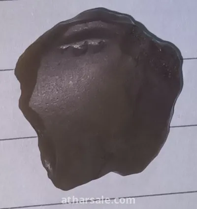 حجر ختم عقيق ابيض