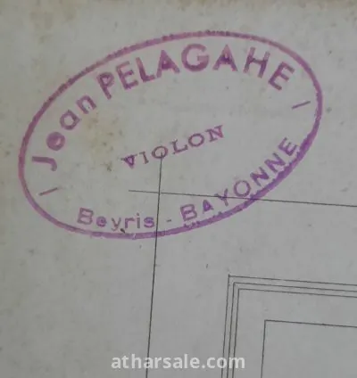 نوت موسيقية أصلية من القرن التاسع عشر 3