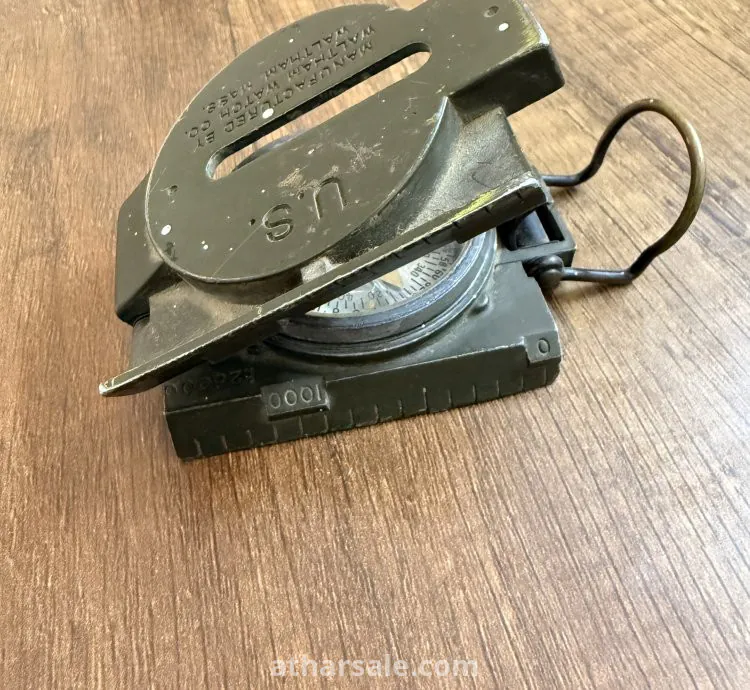 Original U.S. Military Compass – Waltham Watch Co., Waltham, Mass. الوصف                                                    * يرجى كتابة وصف ودقيق للقطعة الواضحة بيعها مثل: وصفة القطعة تاريخ القطعة نموذج معلومات حول هذه المعلومات تساعد في عملية بيع أسرع  ملفإدراجتنسيقجدول        ص   صور مع الوصف                                                      الكلمات المفتاحية  (أضف كلمات مفتاحية ذات صلة بالقطعة ولكن عرضها في نتائج البحث)                                                     حفظ