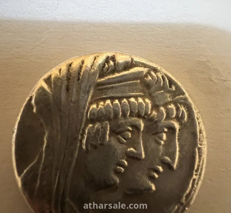 درهم فضة سلوقي نسخة طبق الاصل