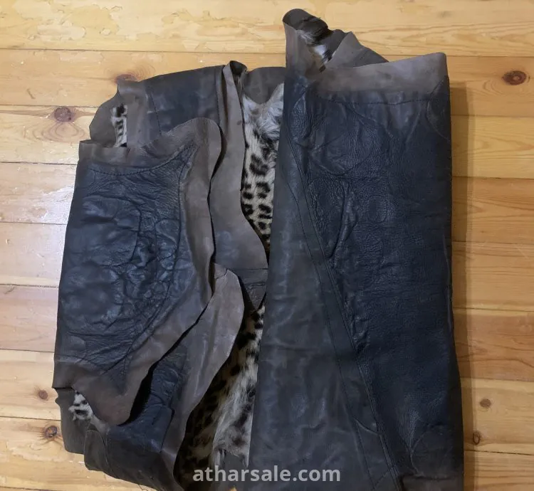 جلد نمر نادر جدا