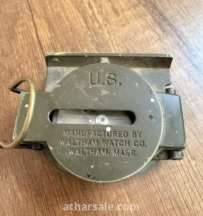 Original U.S. Military Compass – Waltham Watch Co., Waltham, Mass. الوصف                                                    * يرجى كتابة وصف ودقيق للقطعة الواضحة بيعها مثل: وصفة القطعة تاريخ القطعة نموذج معلومات حول هذه المعلومات تساعد في عملية بيع أسرع  ملفإدراجتنسيقجدول        ص   صور مع الوصف                                                      الكلمات المفتاحية  (أضف كلمات مفتاحية ذات صلة بالقطعة ولكن عرضها في نتائج البحث)                                                     حفظ