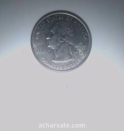 ربع دولار امريكي وتعرف بالسن الربع