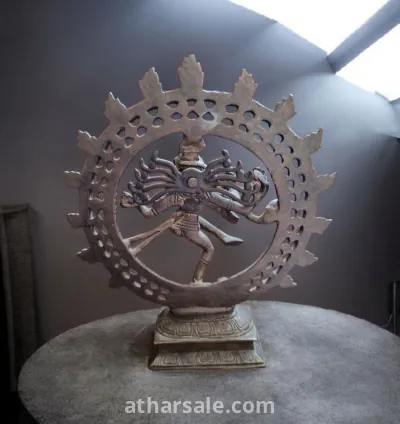 تمثال هندي انتيك مصنوع من البرونز