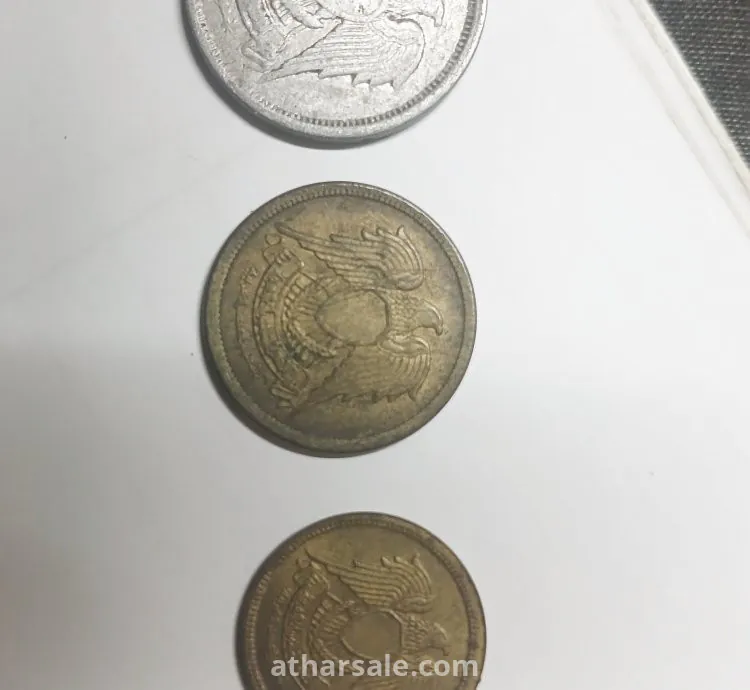 عملات معدنية مصرية عام ١٩٧٣