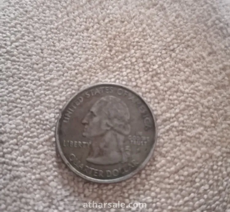 Quarter dollar American coin