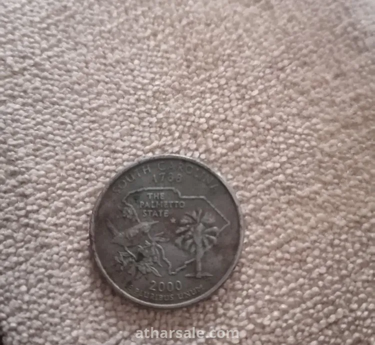 Quarter dollar American coin