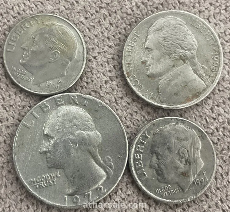 Old silver coin