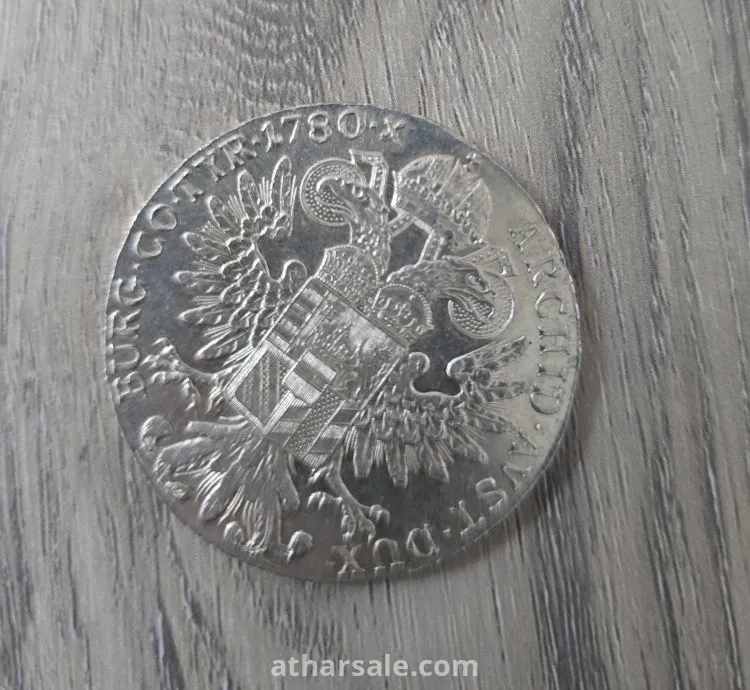 قرش فضة قديم – تالر ماريا تيريزا 1780