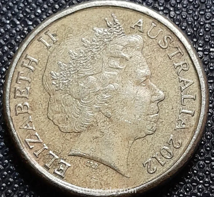 2 دولار استرالى الملكة إليزابيث الثانية
