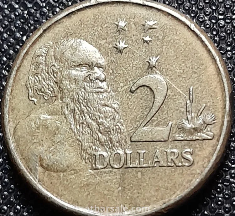 2 دولار استرالى الملكة إليزابيث الثانية