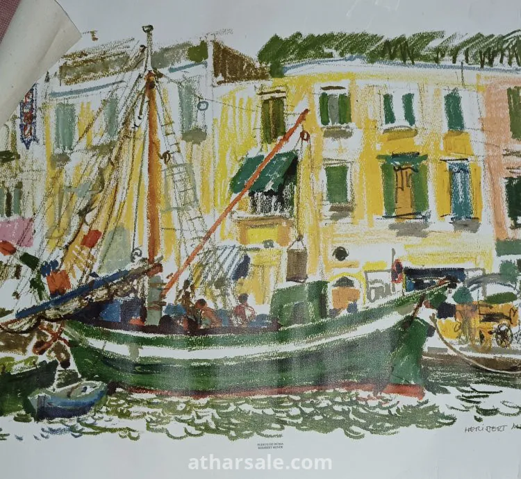 لوحة زيتية على القماش نسخة مقلدة