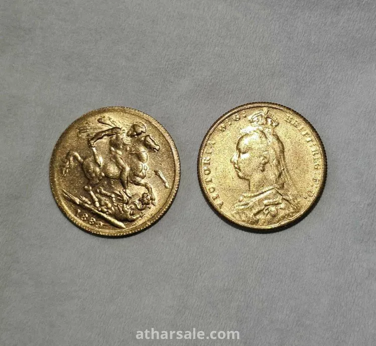 عملة ذهبية جنية إسترليني