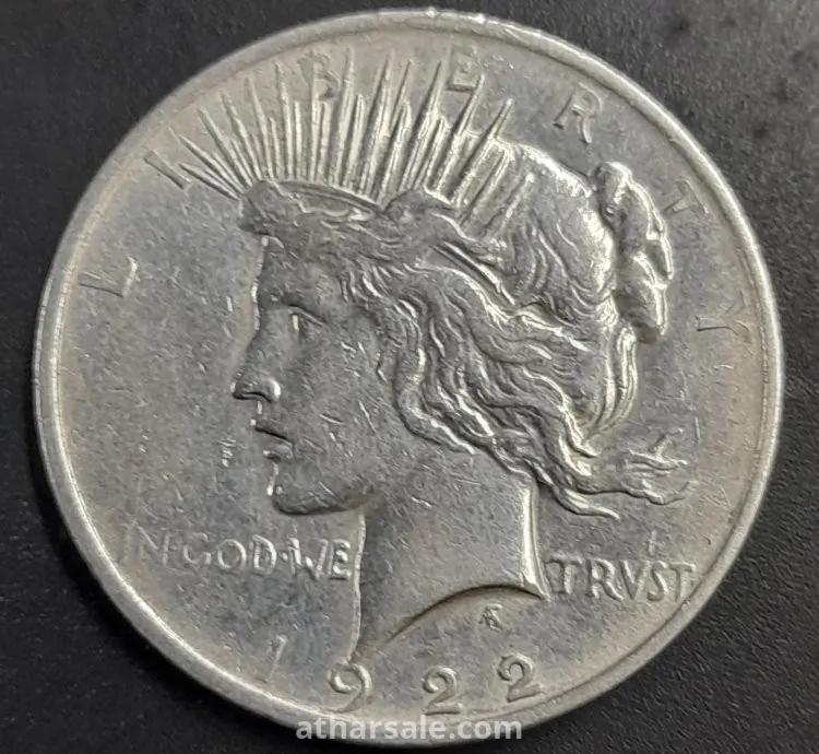 دولار أمريكي فضة عام 1922