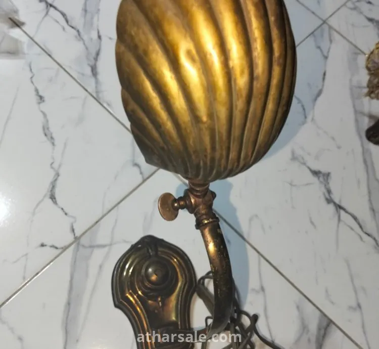 اباجوره عتيقة الطراز نحاس اصفر