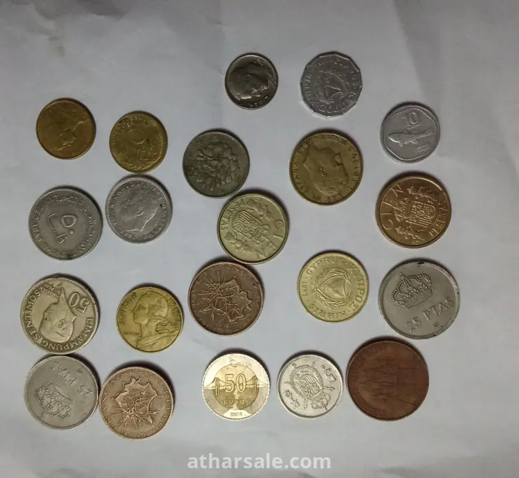عملات مختلفه نادره