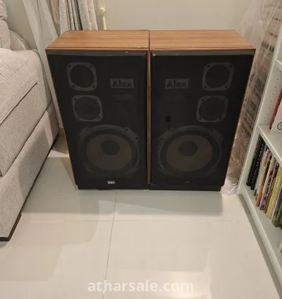 راديو ومشغل كاسيت وكاترج مع السماعات ماركة الكس وماركة ايوا