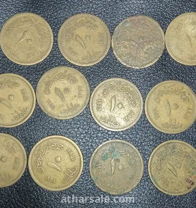 عملات 10 مليمات 1958