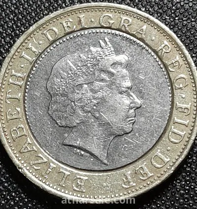 جنيهان استراليان الملكة إليزابيث الثانية