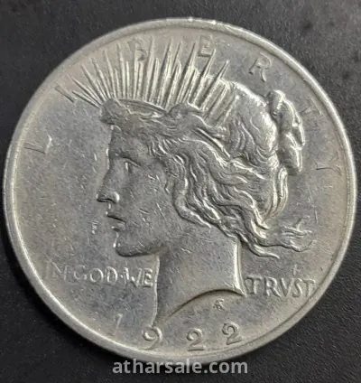 دولار أمريكي فضة عام 1922