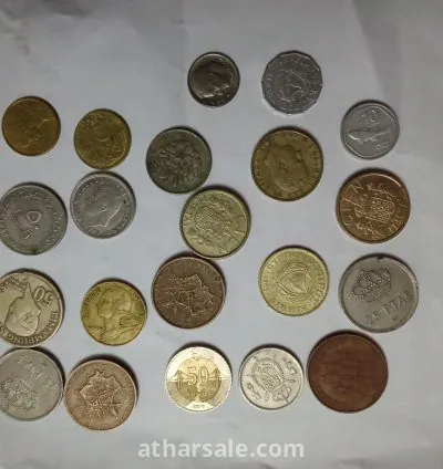 عملات مختلفه نادره