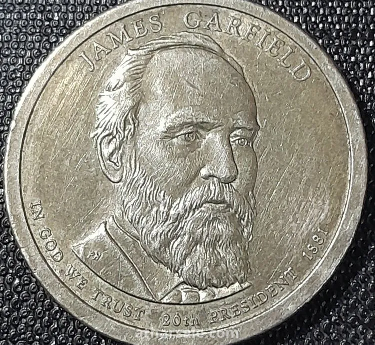 1 دولار أمريكي تذكاري ( جيمس أ . غارفيلد )