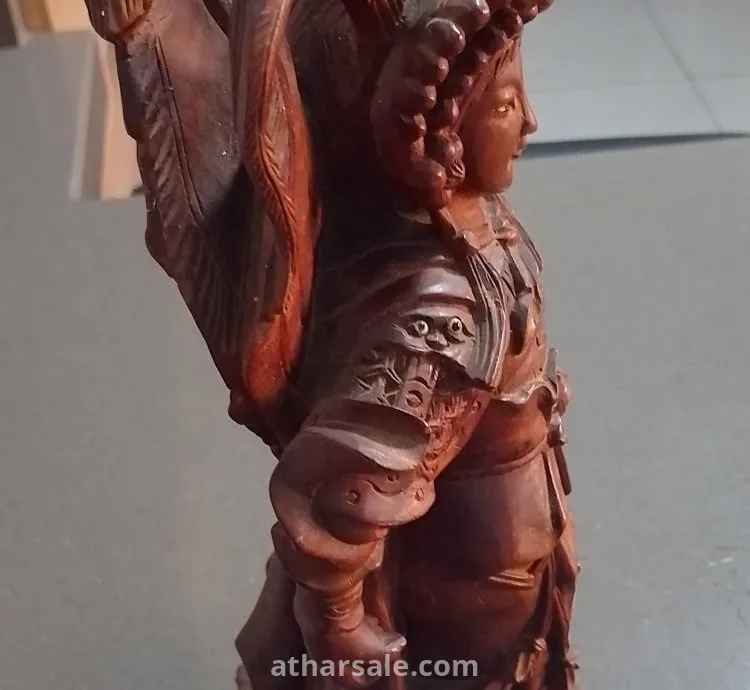 محارب صيني قديم خشب ورد