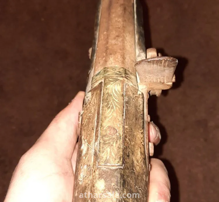 Rare 19th Century Maghrebi "Moukhala" Rifle - European Hallmarked Barrel ​