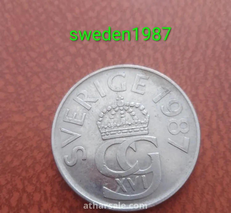 عملة سويدية 1987