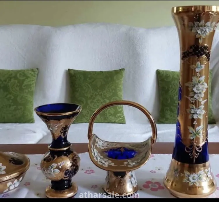 طقم زجاج تشيكي للبيع 