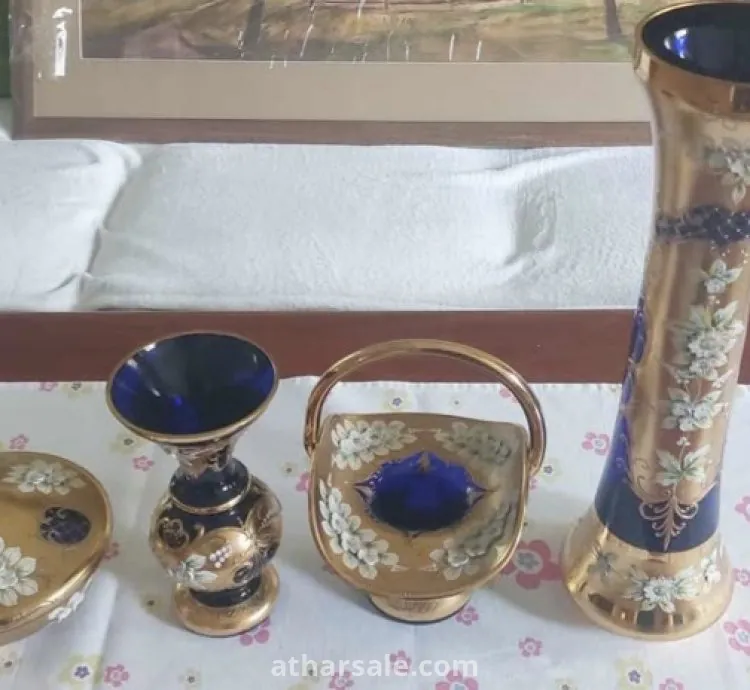 طقم زجاج تشيكي للبيع 