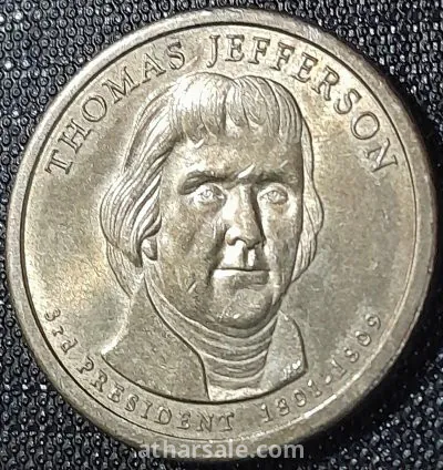 1 دولار أمريكي تذكاري ( توماس جيفرسون )
