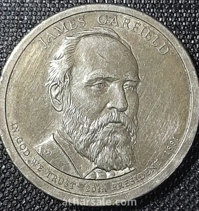 1 دولار أمريكي تذكاري ( جيمس أ . غارفيلد )