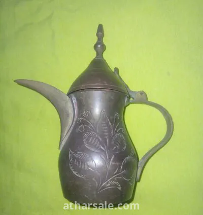 طقم جبنه عربي سعودى أثري فضي 4