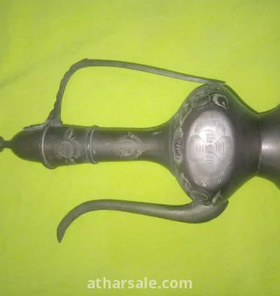 طقم جبنه عربي سعودى أثري فضي 3