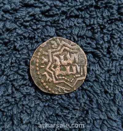 عملة نادرة إسلامي، أيوبي – الظاهر غازي، 604هـ،